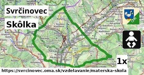 Skôlka, Svrčinovec