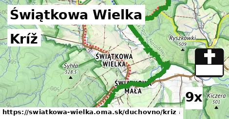 Kríž, Świątkowa Wielka