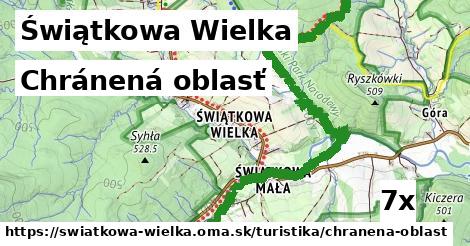 chránená oblasť v Świątkowa Wielka