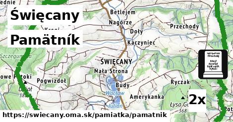 Pamätník, Święcany