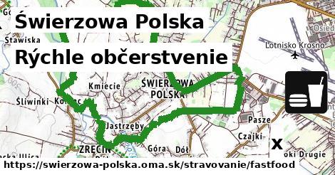 Všetky body v Świerzowa Polska