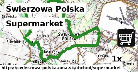 supermarket v Świerzowa Polska