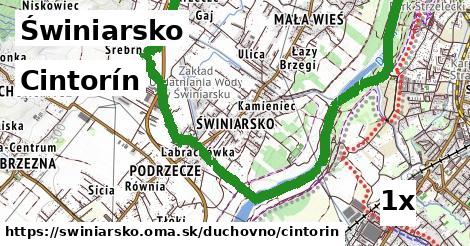 Cintorín, Świniarsko