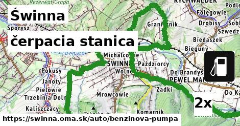 čerpacia stanica, Świnna