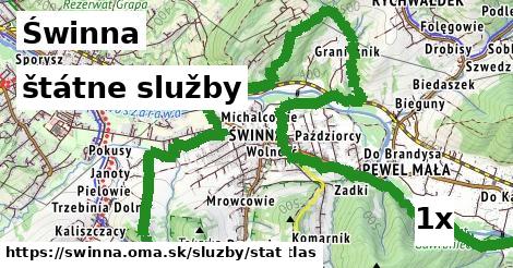 štátne služby, Świnna