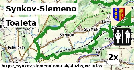 Toaleta, Synkov-Slemeno