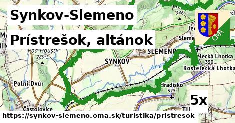 Prístrešok, altánok, Synkov-Slemeno