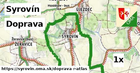 doprava v Syrovín