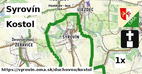 Kostol, Syrovín