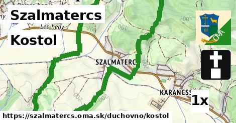 Kostol, Szalmatercs
