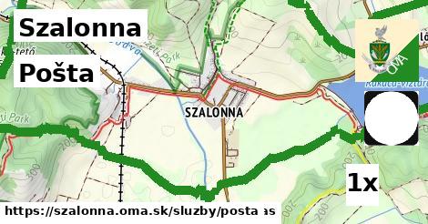 Pošta, Szalonna