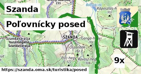 Poľovnícky posed, Szanda