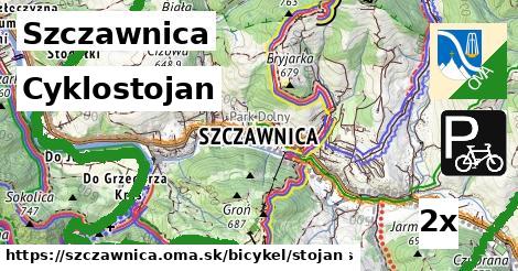 cyklostojan v Szczawnica