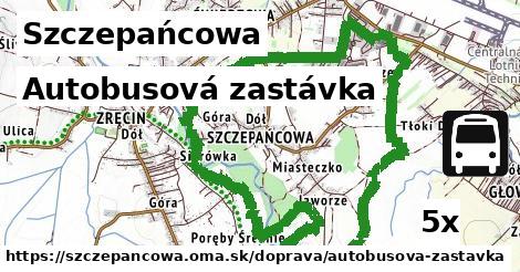 Autobusová zastávka, Szczepańcowa