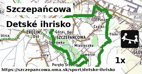 detské ihrisko v Szczepańcowa
