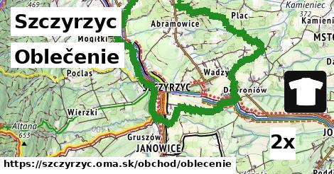 Oblečenie, Szczyrzyc