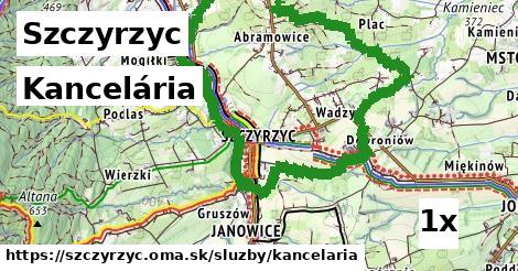 Kancelária, Szczyrzyc