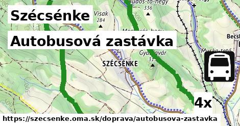 Autobusová zastávka, Szécsénke