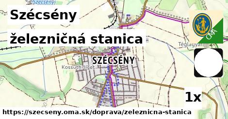 železničná stanica, Szécsény