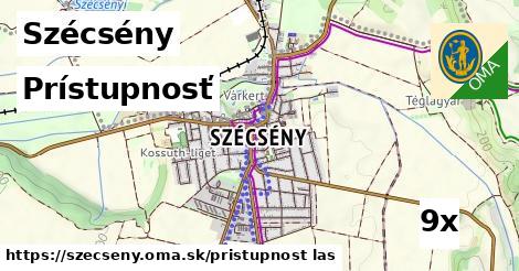 prístupnosť v Szécsény