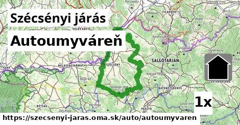 Autoumyváreň, Szécsényi járás