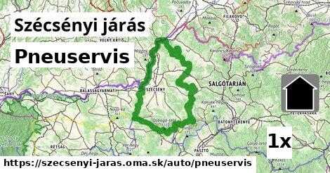 Pneuservis, Szécsényi járás