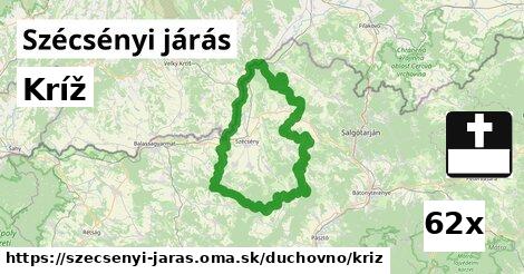 Kríž, Szécsényi járás