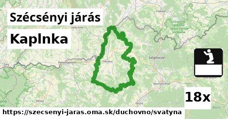 Kaplnka, Szécsényi járás