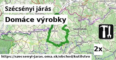 Domáce výrobky, Szécsényi járás