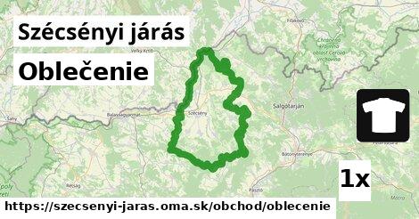 Oblečenie, Szécsényi járás