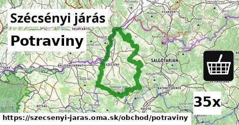 Potraviny, Szécsényi járás