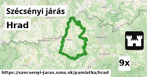 Hrad, Szécsényi járás