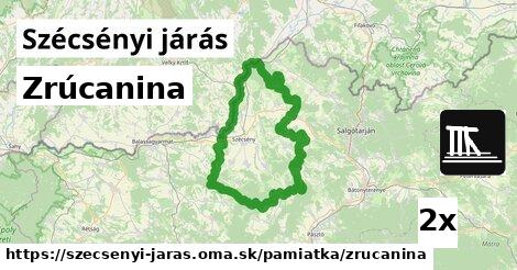 Zrúcanina, Szécsényi járás