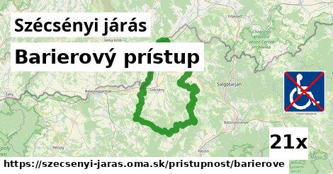 Barierový prístup, Szécsényi járás