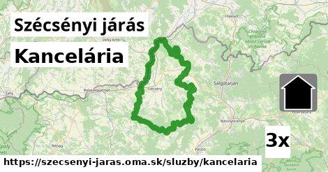 Kancelária, Szécsényi járás