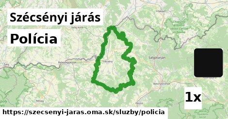 Polícia, Szécsényi járás