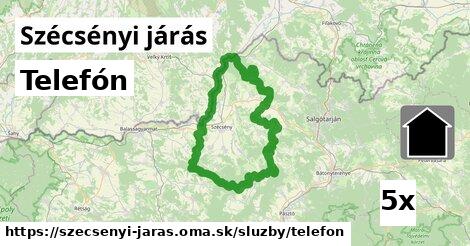 Telefón, Szécsényi járás