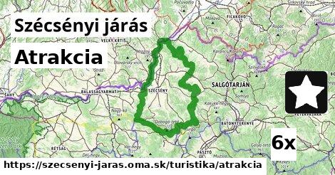 Atrakcia, Szécsényi járás