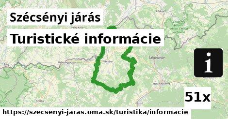 Turistické informácie, Szécsényi járás