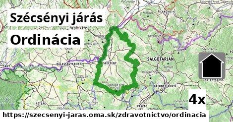 Ordinácia, Szécsényi járás