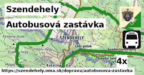 Autobusová zastávka, Szendehely