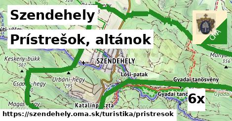 Prístrešok, altánok, Szendehely