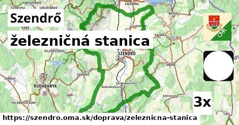 železničná stanica, Szendrő