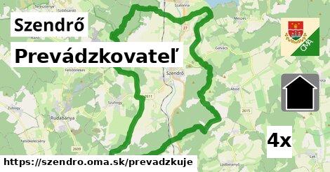 prevádzkovateľ v Szendrő