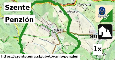 Penzión, Szente