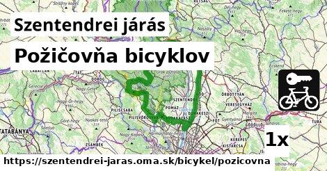 Požičovňa bicyklov, Szentendrei járás