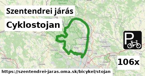 Cyklostojan, Szentendrei járás