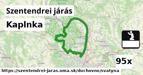 Kaplnka, Szentendrei járás