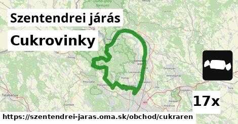 Cukrovinky, Szentendrei járás