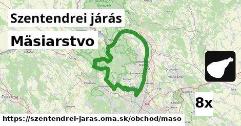 Mäsiarstvo, Szentendrei járás